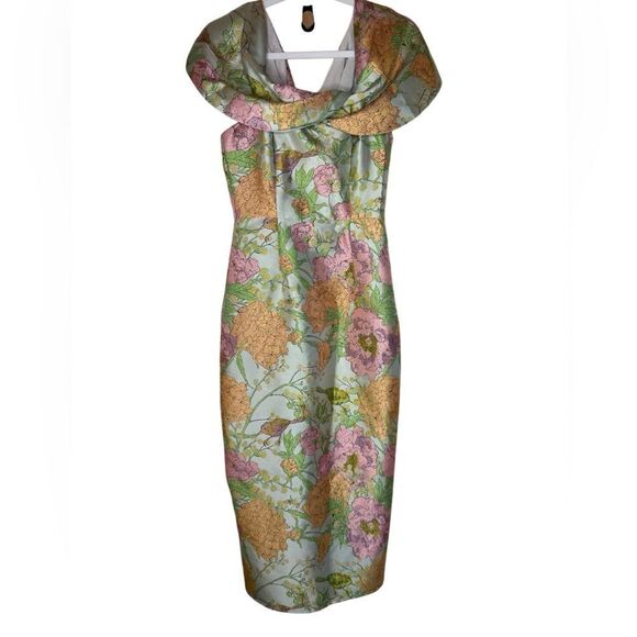 NWT Elliatt Off-Shoulder Beachcomber Sheath Dress size XS - Picture 4 of 8